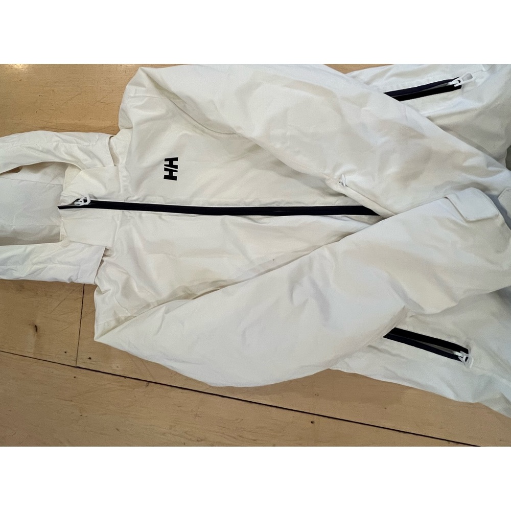 Helly Hansen White Ski Coat Womens Size Small